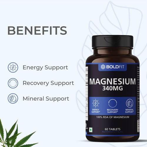 Boldfit Magnesium 340 Mg Supplement