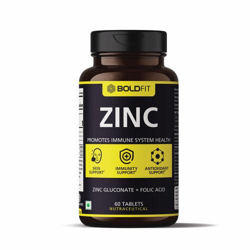 Boldfit  Zinc Tablets for Women & Men