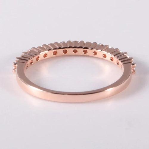 10Kt Gold Eternity Band Natural Diamond Engagement/Wedding Ring
