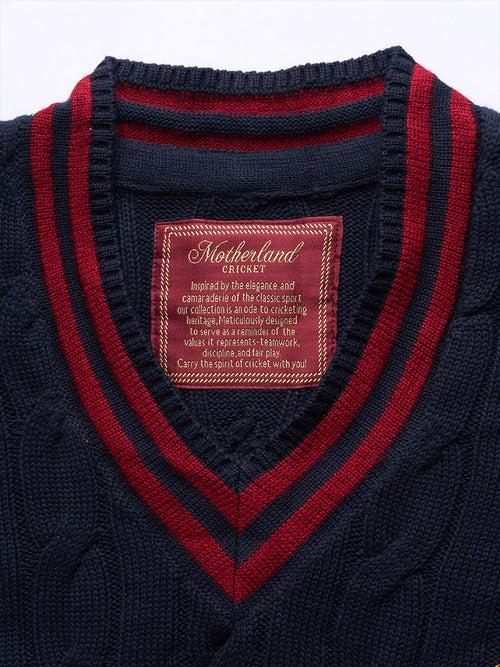 Cricket Sweater - Navy