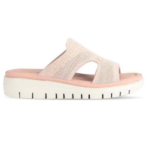 Eden knit textured slip-on mule