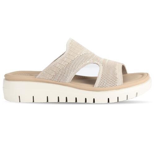 Eden knit textured slip-on mule