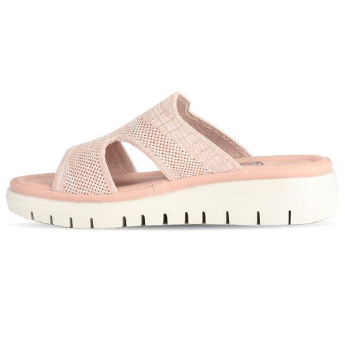 Eden knit textured slip-on mule