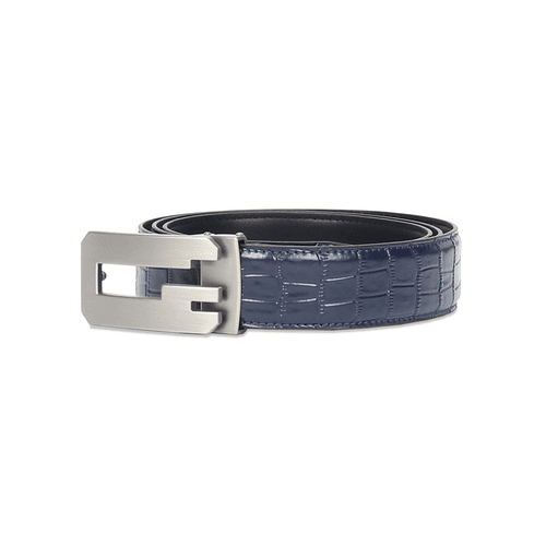 Men's Glossy finish Textured belt