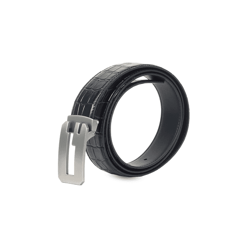 Men's Glossy finish Textured belt