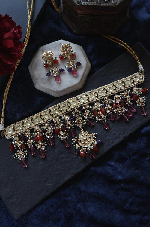 Vamika Kundan Necklace Set