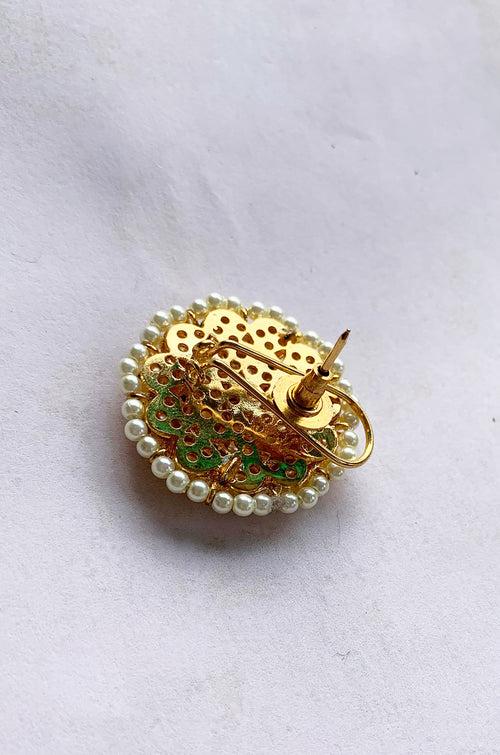 Sivaya Gold Plated Kundan Studs