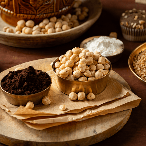 Hazelnut Chocolate Muffins