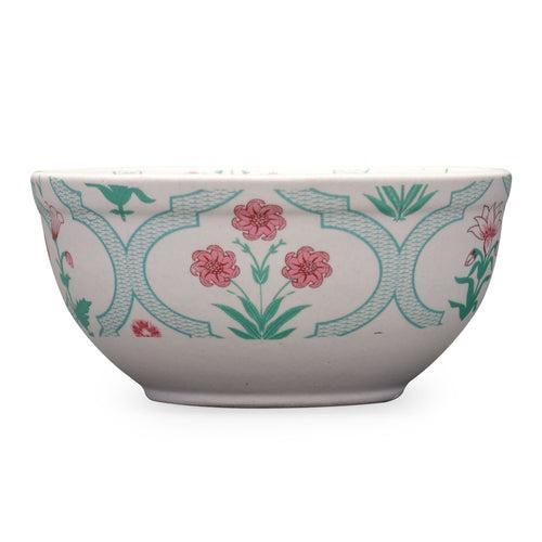 Floral 250 ml Serving Bowl (Green)