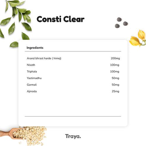 Consti Clear for Improved Bowel Movement