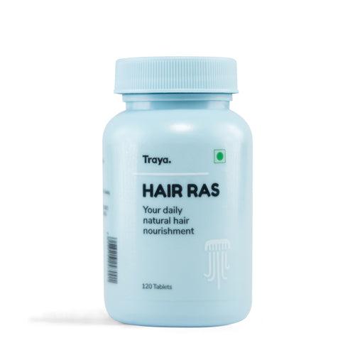 Hair Ras Ayurvedic Hair Herbs | 100% Natural Hair Supplement with Bhringraj