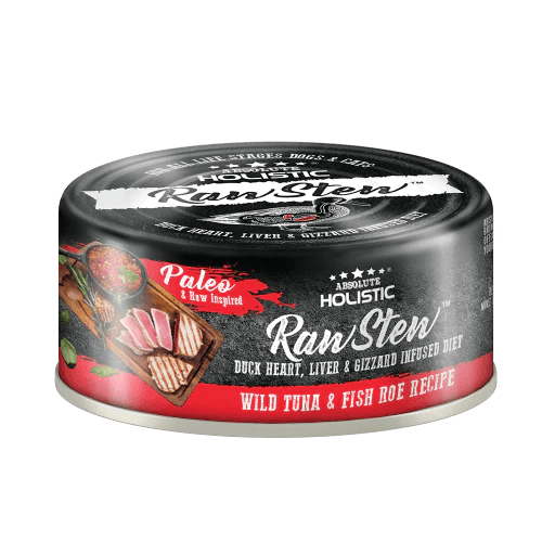 ABSOLUTE HOLISTIC RAWSTEW - WILD TUNA & FISH ROE 2 Nos