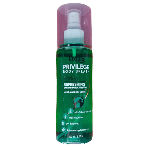 Lozalo Privilege Body Splash Refreshing Spring for Dogs & Cats 200ml.