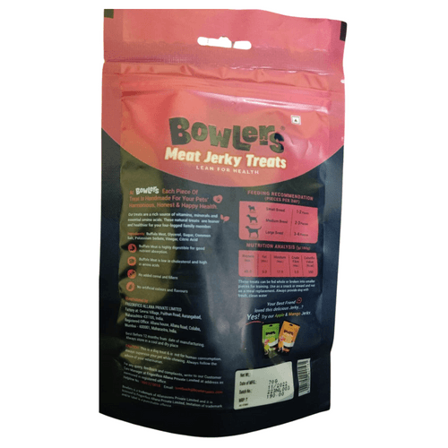 Bowlers Meat Jerky Treats 70gm