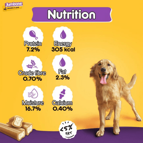 Pedigree Jumbone Chicken and Lamb Flavor 180g x 2nos