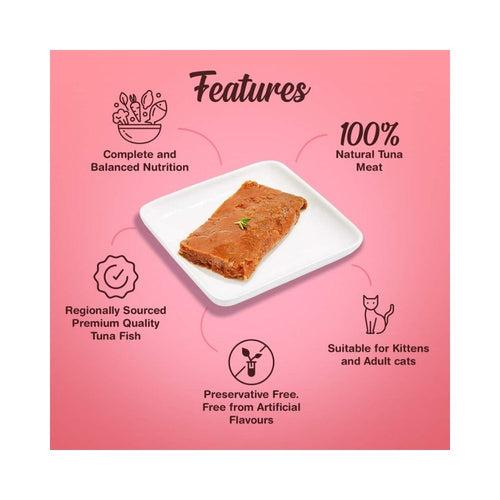 Kennel Kitchen Tuna in Jelly Cat Gravy  80g pack