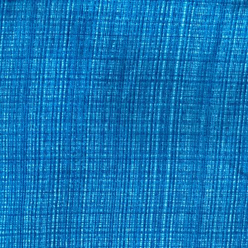 Blue Textured Tint Handloom Cotton Silk Fabric