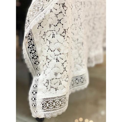 Snow Flake Net Table Cloth