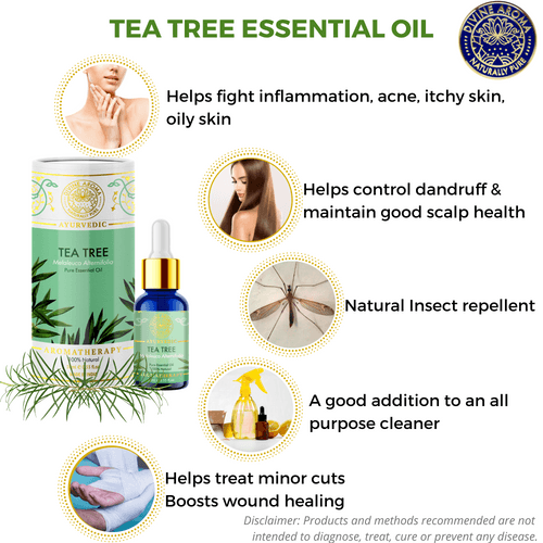 Tea Tree |  For Acne, blemishes, Hair, Odours