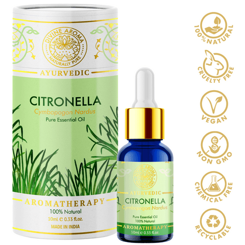 Citronella | For repelling insects, Skin, Hair, eliminating odours