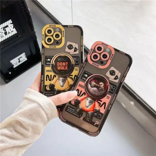 Funky Astronaut iPhone Case