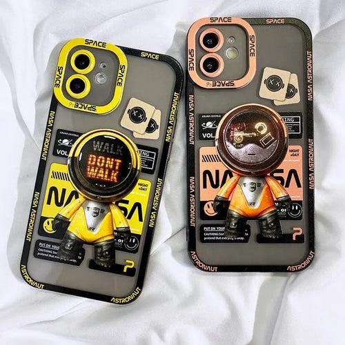 Funky Astronaut iPhone Case