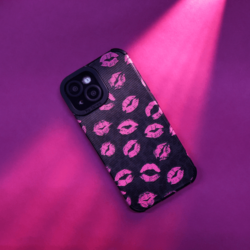 Pink Pout iPhone Case