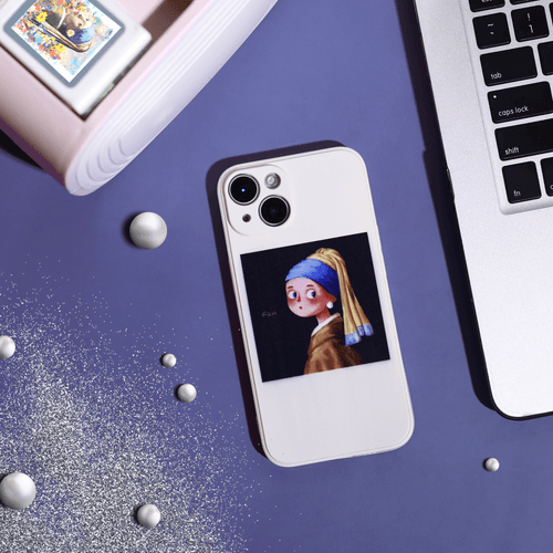 Girl Portrait iPhone Case