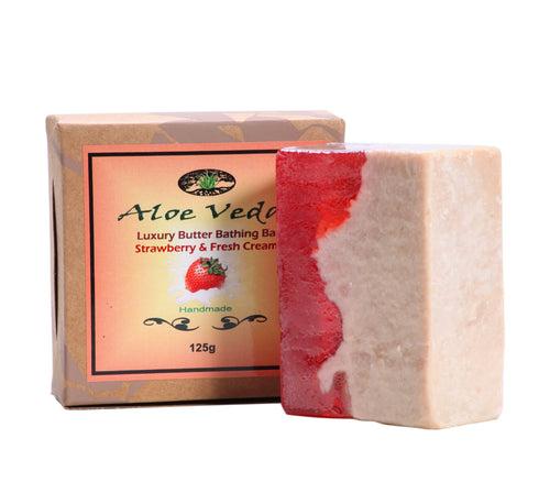 Luxury Butter Bar - Strawberry & Cream