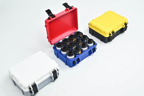 12 x 35mm Film Roll Rugged Storage Case | 3D Printed | 35mm Film