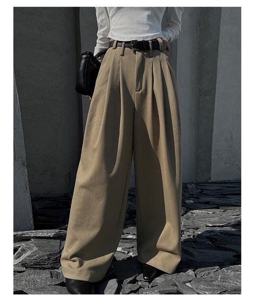 Super Baggy Pleated Korean Baggy Pants