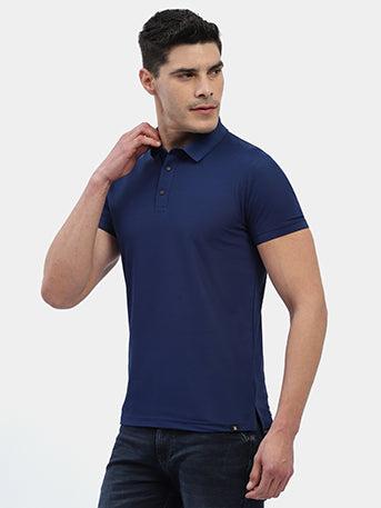 Hummel Swift Sports Polo Collar Tshirt Pack Of 2 (Blue/Black)
