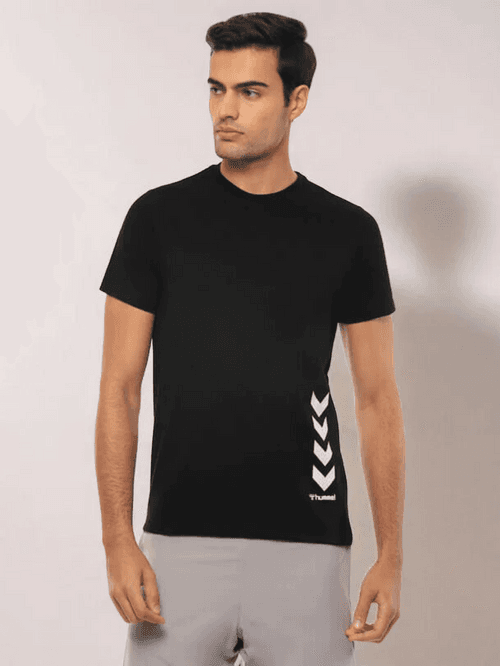 Tim Men Black T-Shirt