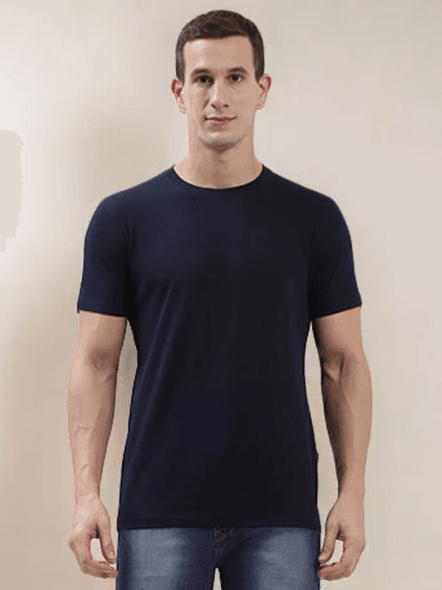 Cam Men's Navy Blue T-shirt