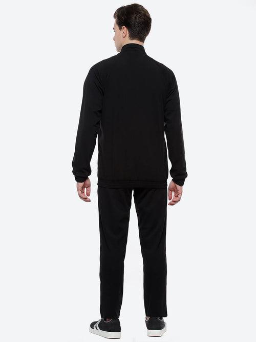 Spike Men's Black & White Track Suit