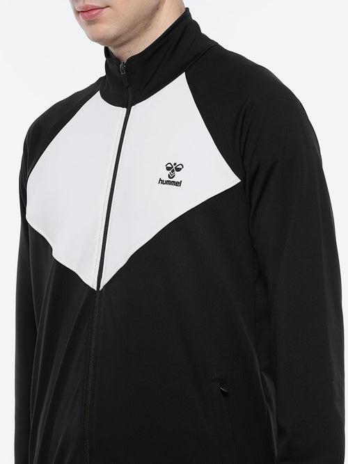 Spike Men's Black & White Track Suit