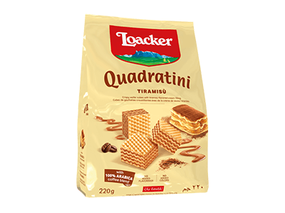 QUADRATINI Tiramisu (Loacker)