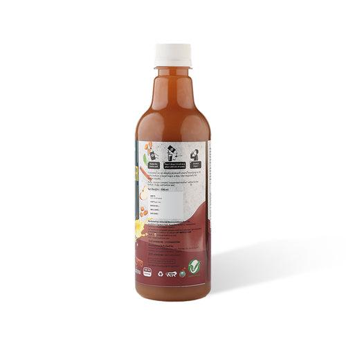 Organic Himalayan Apple Cider Vinegar - (𝑭𝒍𝒂𝒗𝒐𝒓: 𝑭𝒆𝒏𝒖𝒈𝒓𝒆𝒆𝒌 & 𝑪𝒊𝒏𝒏𝒂𝒎𝒐𝒏) | Raw, Unfiltered, Unpasteurized | Contains Mother Culture & Probiotics (500 ml)