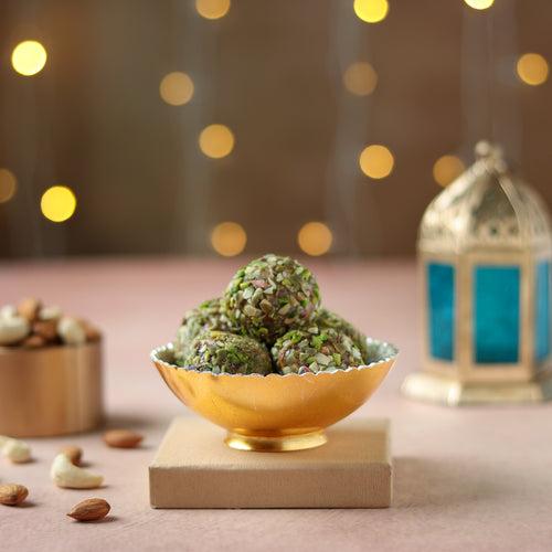 **FRESHLY MADE** Banarasi Paan Laddu with Dry Fruits by Magicleaf | 100% Natural No Sugar Dessert Sweetened With Stevia