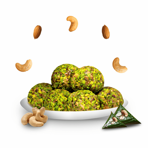 **FRESHLY MADE** Banarasi Paan Laddu with Dry Fruits by Magicleaf | 100% Natural No Sugar Dessert Sweetened With Stevia