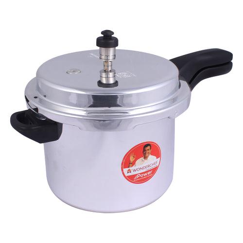 Power 2,3,5L Pressure Aluminium Cooker Combo