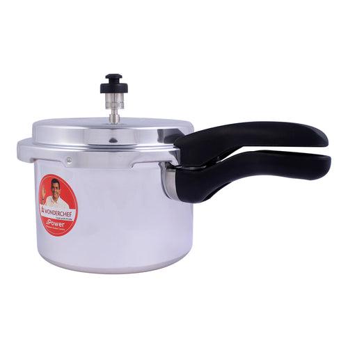 Power 2,3,5L Pressure Aluminium Cooker Combo