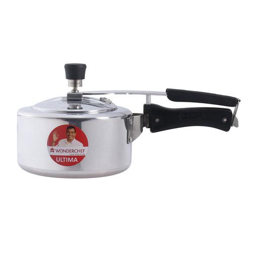 Ultima Induction Base 6.5L Aluminium Pressure Cooker With inner Lid