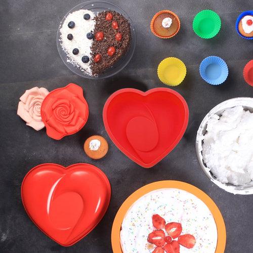 Pavoni Platinum Silicon Heart Shaped Cake Mould