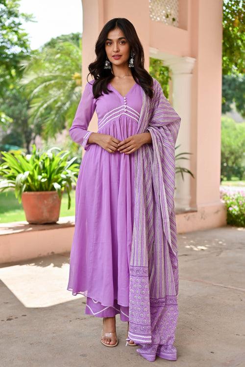 Eshita Trio Cotton Suit Set