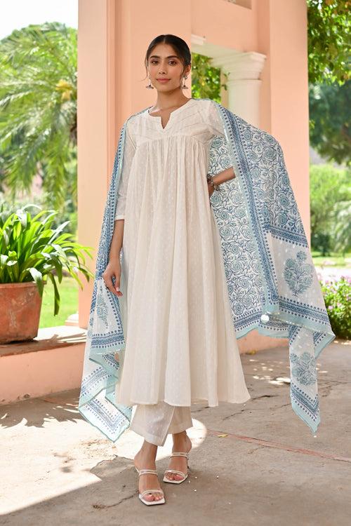 Sakshi Cotton Suit Set Trio