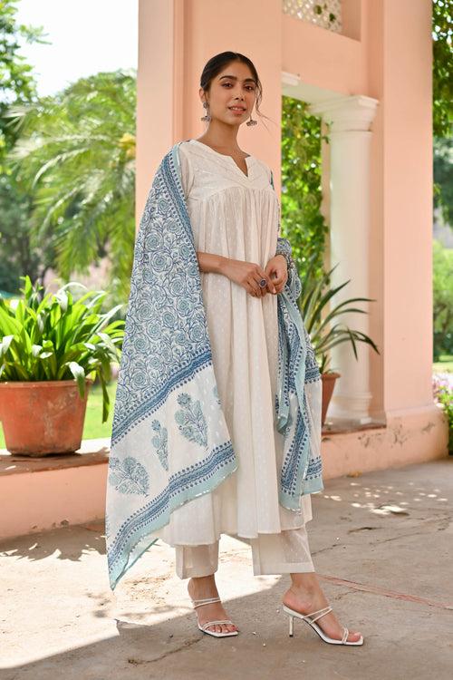 Sakshi Cotton Suit Set Trio