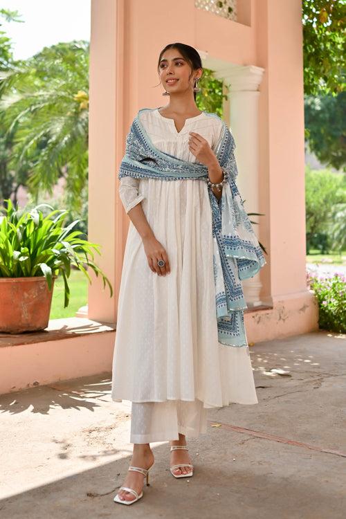 Sakshi Cotton Suit Set Trio