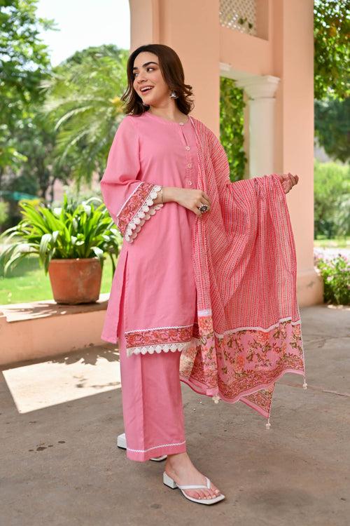 Ekta Cotton Suit Set of 3