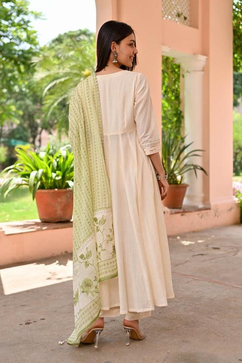 Drishti Cotton Suit Set Trio